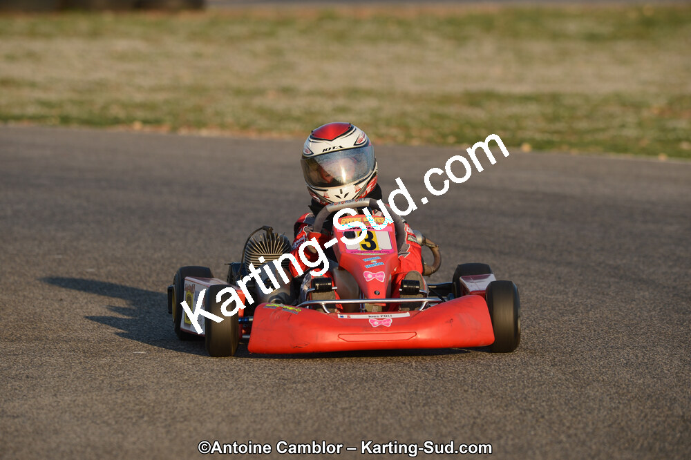 Ines POLI — 25/03/2012 : 2ème manche du Championnat du Sud 2012 à Rivesaltes (Photos Antoine Camblor) 2012 — karting