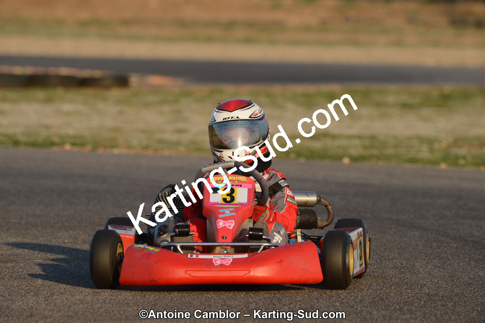 Ines POLI — 25/03/2012 : 2ème manche du Championnat du Sud 2012 à Rivesaltes (Photos Antoine Camblor) 2012 — karting
