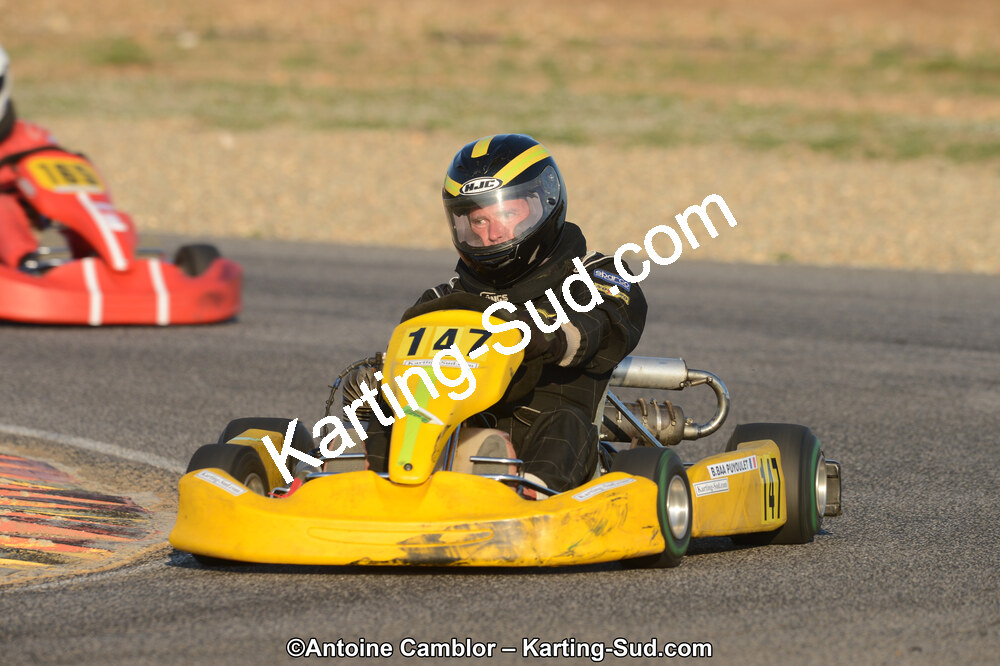 Bernard BAA PUYOULET — 25/03/2012 : 2ème manche du Championnat du Sud 2012 à Rivesaltes (Photos Antoine Camblor) 2012 — karting