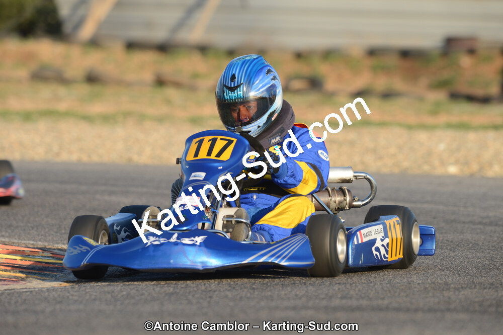 Leslie MARIE — 25/03/2012 : 2ème manche du Championnat du Sud 2012 à Rivesaltes (Photos Antoine Camblor) 2012 — karting