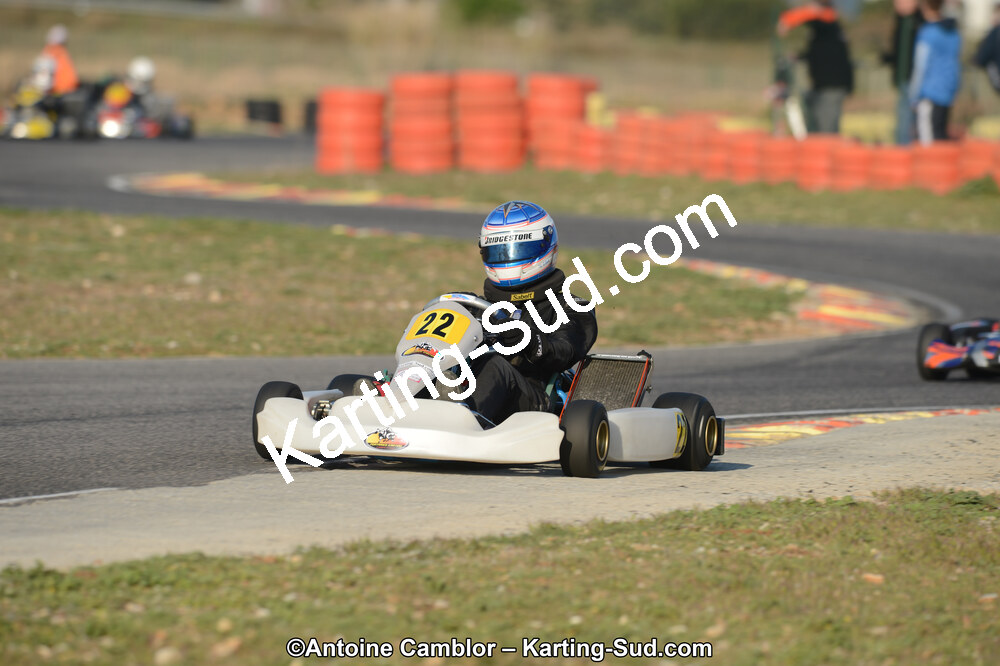 Thomas GILBERT — 25/03/2012 : 2ème manche du Championnat du Sud 2012 à Rivesaltes (Photos Antoine Camblor) 2012 — karting