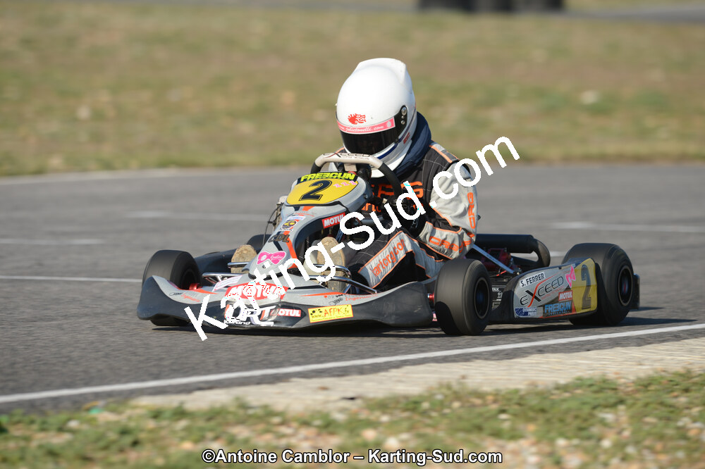 Sophie FERRER — 25/03/2012 : 2ème manche du Championnat du Sud 2012 à Rivesaltes (Photos Antoine Camblor) 2012 — karting