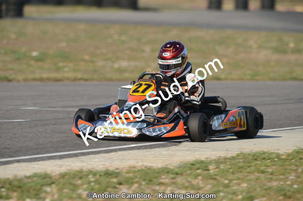Maxime CHASSAGNE — 25/03/2012 : 2ème manche du Championnat du Sud 2012 à Rivesaltes (Photos Antoine Camblor) 2012 — karting