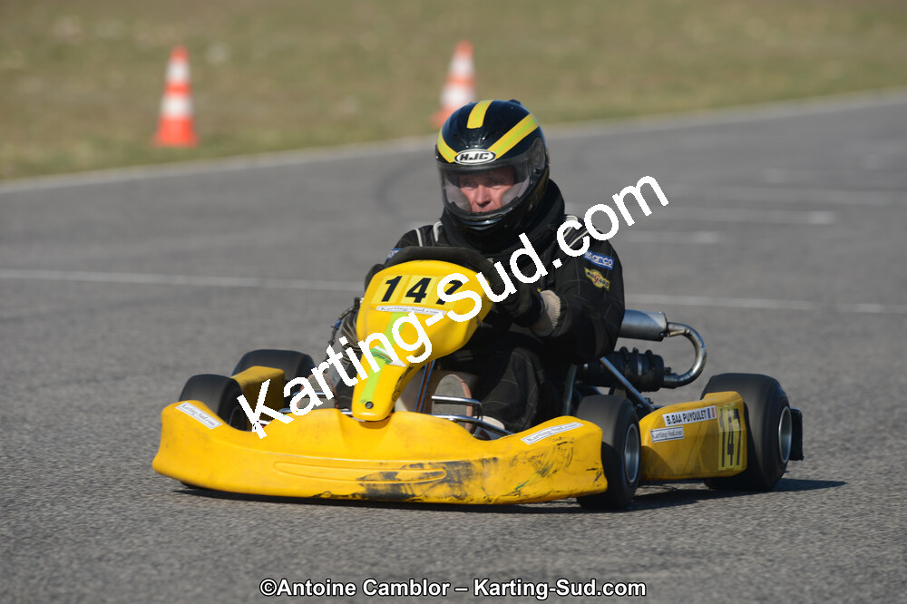 Bernard BAA PUYOULET — 25/03/2012 : 2ème manche du Championnat du Sud 2012 à Rivesaltes (Photos Antoine Camblor) 2012 — karting