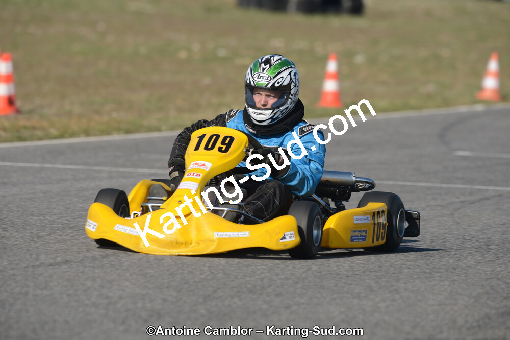 Thomas SUZANNE — 25/03/2012 : 2ème manche du Championnat du Sud 2012 à Rivesaltes (Photos Antoine Camblor) 2012 — karting