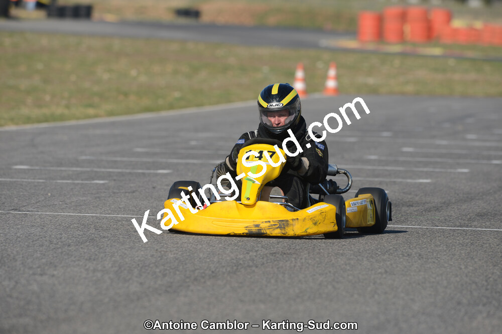 Bernard BAA PUYOULET — 25/03/2012 : 2ème manche du Championnat du Sud 2012 à Rivesaltes (Photos Antoine Camblor) 2012 — karting