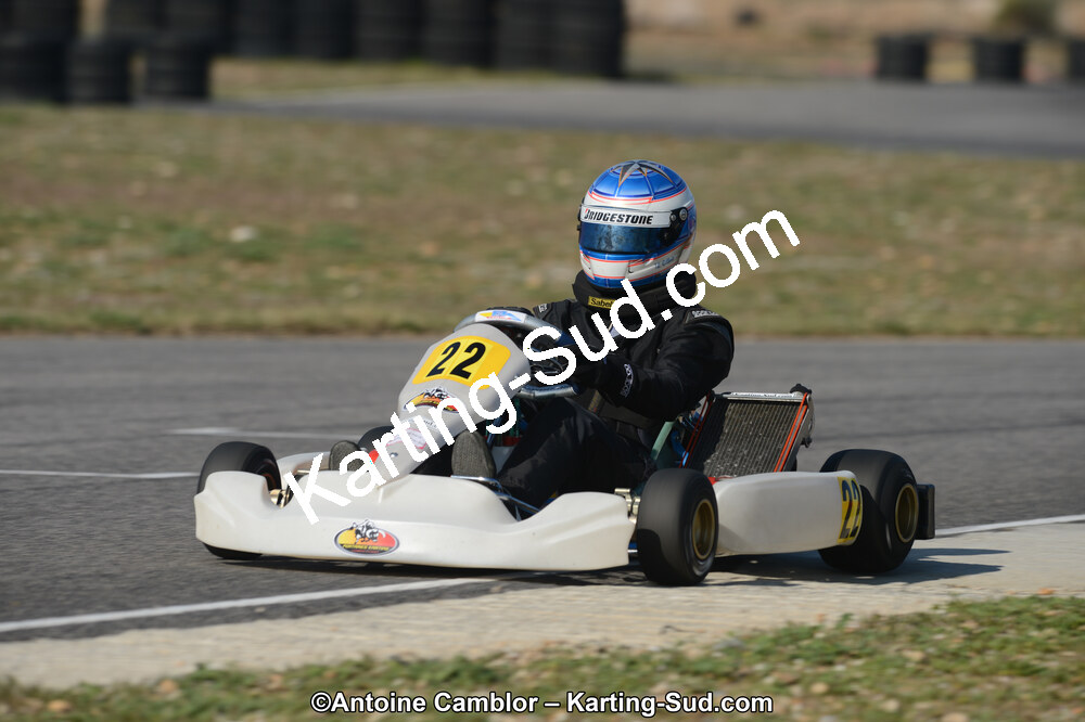 Thomas GILBERT — 25/03/2012 : 2ème manche du Championnat du Sud 2012 à Rivesaltes (Photos Antoine Camblor) 2012 — karting