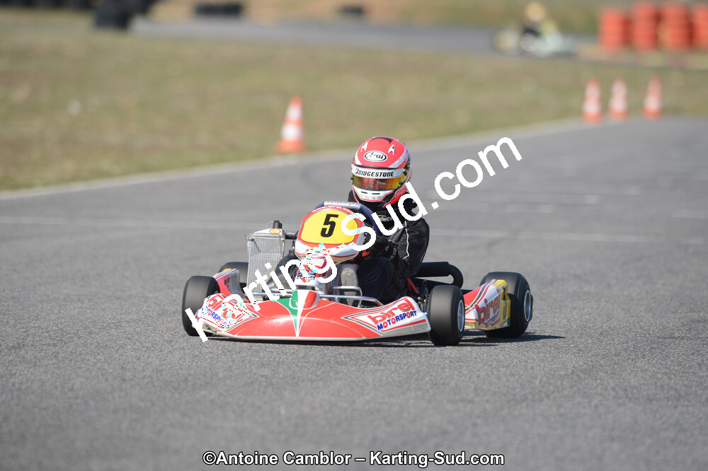 Olivia PAREDE — 25/03/2012 : 2ème manche du Championnat du Sud 2012 à Rivesaltes (Photos Antoine Camblor) 2012 — karting