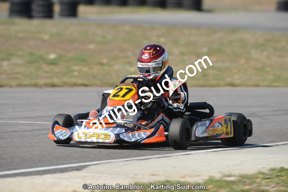 Maxime CHASSAGNE — 25/03/2012 : 2ème manche du Championnat du Sud 2012 à Rivesaltes (Photos Antoine Camblor) 2012 — karting
