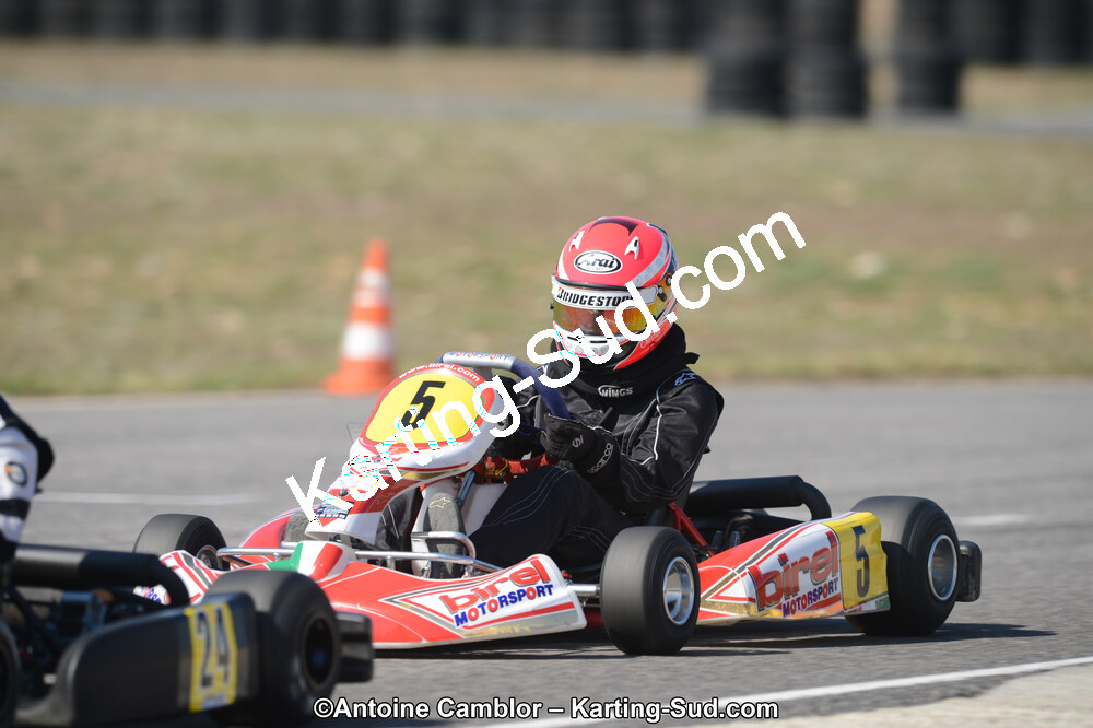 Olivia PAREDE — 25/03/2012 : 2ème manche du Championnat du Sud 2012 à Rivesaltes (Photos Antoine Camblor) 2012 — karting