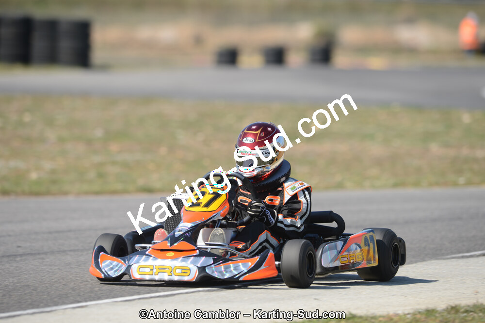 Maxime CHASSAGNE — 25/03/2012 : 2ème manche du Championnat du Sud 2012 à Rivesaltes (Photos Antoine Camblor) 2012 — karting