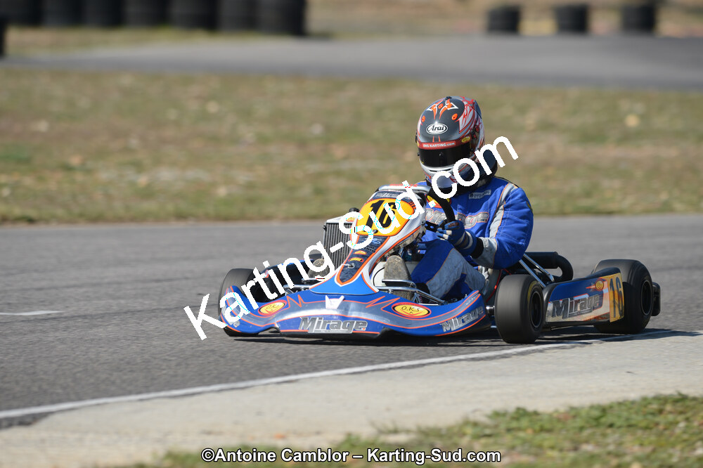 Camille MARASI — 25/03/2012 : 2ème manche du Championnat du Sud 2012 à Rivesaltes (Photos Antoine Camblor) 2012 — karting