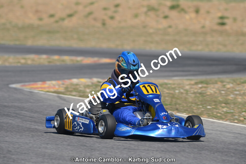 Leslie MARIE — 25/03/2012 : 2ème manche du Championnat du Sud 2012 à Rivesaltes (Photos Antoine Camblor) 2012 — karting