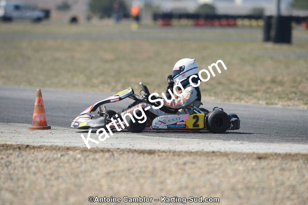 Sophie FERRER — 25/03/2012 : 2ème manche du Championnat du Sud 2012 à Rivesaltes (Photos Antoine Camblor) 2012 — karting
