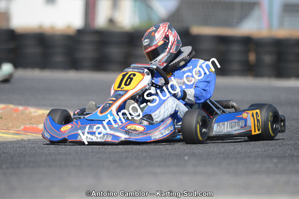 Camille MARASI — 25/03/2012 : 2ème manche du Championnat du Sud 2012 à Rivesaltes (Photos Antoine Camblor) 2012 — karting
