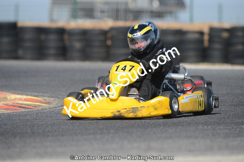 Bernard BAA PUYOULET — 25/03/2012 : 2ème manche du Championnat du Sud 2012 à Rivesaltes (Photos Antoine Camblor) 2012 — karting