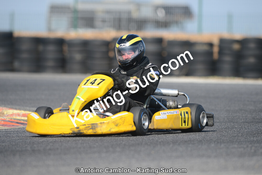 Bernard BAA PUYOULET — 25/03/2012 : 2ème manche du Championnat du Sud 2012 à Rivesaltes (Photos Antoine Camblor) 2012 — karting