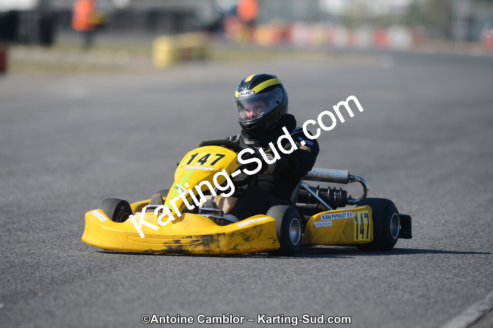 Bernard BAA PUYOULET — 25/03/2012 : 2ème manche du Championnat du Sud 2012 à Rivesaltes (Photos Antoine Camblor) 2012 — karting