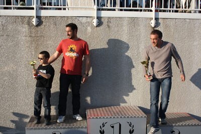 25/03/2012 : 2ème manche du Championnat du Sud 2012 à Rivesaltes – Podiums (Photos Henri-Jean Chastanet) 2012 — karting