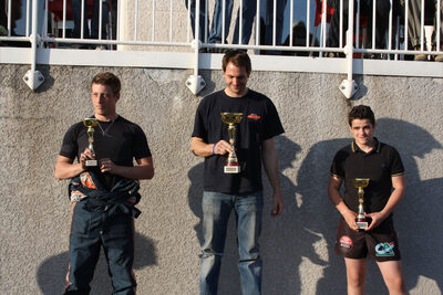 25/03/2012 : 2ème manche du Championnat du Sud 2012 à Rivesaltes – Podiums (Photos Henri-Jean Chastanet) 2012 — karting