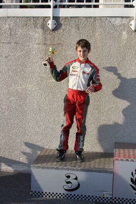 25/03/2012 : 2ème manche du Championnat du Sud 2012 à Rivesaltes – Podiums (Photos Henri-Jean Chastanet) 2012 — karting