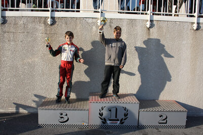 25/03/2012 : 2ème manche du Championnat du Sud 2012 à Rivesaltes – Podiums (Photos Henri-Jean Chastanet) 2012 — karting