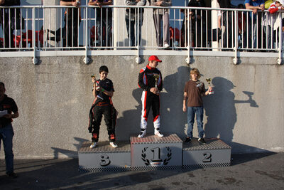 25/03/2012 : 2ème manche du Championnat du Sud 2012 à Rivesaltes – Podiums (Photos Henri-Jean Chastanet) 2012 — karting