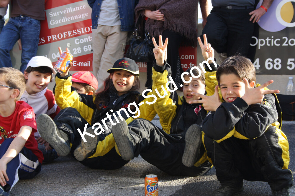25/03/2012 : 2ème manche du Championnat du Sud 2012 à Rivesaltes – Podiums (Photos Henri-Jean Chastanet) 2012 — karting
