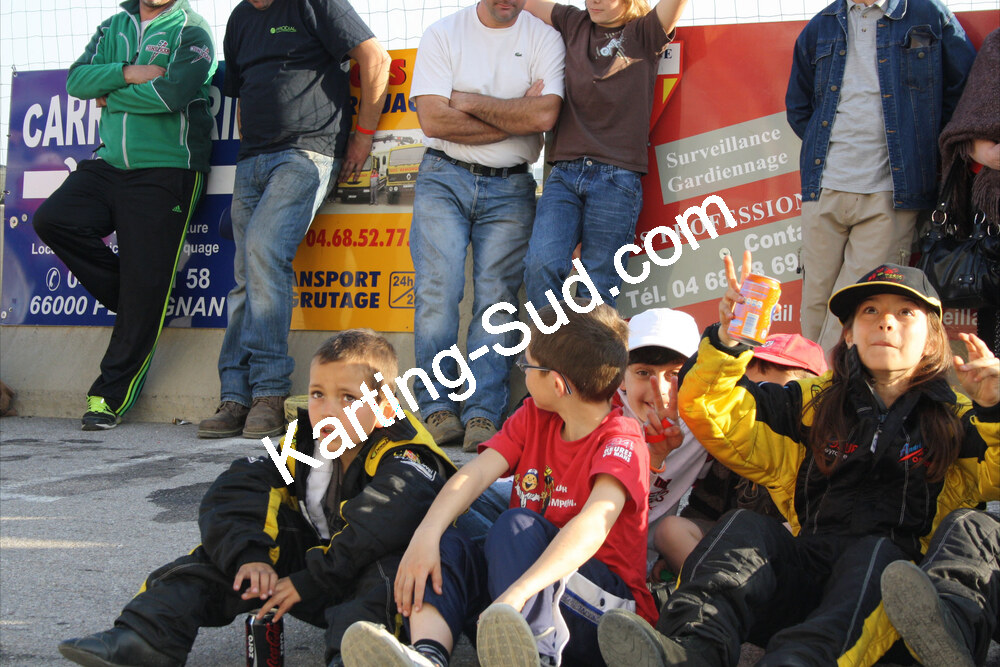 25/03/2012 : 2ème manche du Championnat du Sud 2012 à Rivesaltes – Podiums (Photos Henri-Jean Chastanet) 2012 — karting
