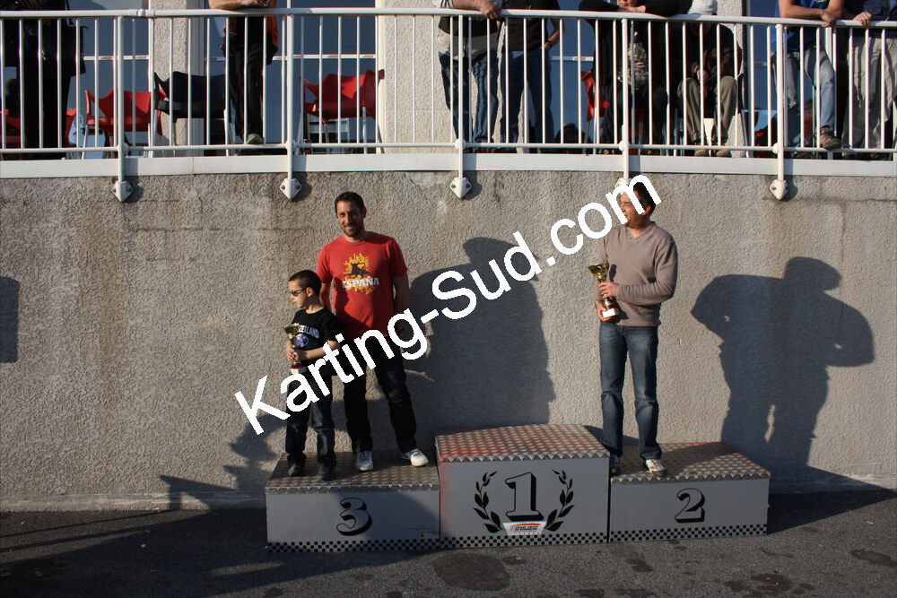 25/03/2012 : 2ème manche du Championnat du Sud 2012 à Rivesaltes – Podiums (Photos Henri-Jean Chastanet) 2012 — karting