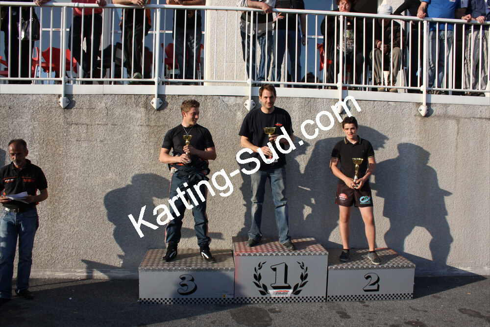 25/03/2012 : 2ème manche du Championnat du Sud 2012 à Rivesaltes – Podiums (Photos Henri-Jean Chastanet) 2012 — karting