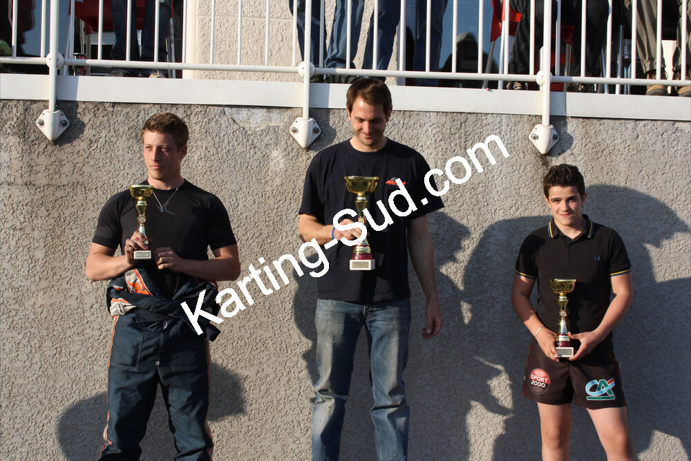 25/03/2012 : 2ème manche du Championnat du Sud 2012 à Rivesaltes – Podiums (Photos Henri-Jean Chastanet) 2012 — karting