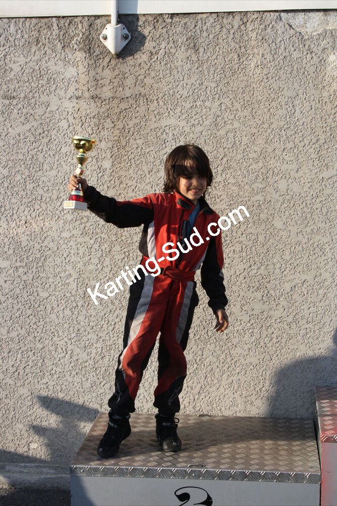 25/03/2012 : 2ème manche du Championnat du Sud 2012 à Rivesaltes – Podiums (Photos Henri-Jean Chastanet) 2012 — karting