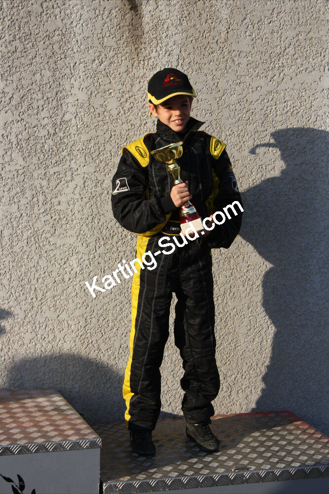 25/03/2012 : 2ème manche du Championnat du Sud 2012 à Rivesaltes – Podiums (Photos Henri-Jean Chastanet) 2012 — karting