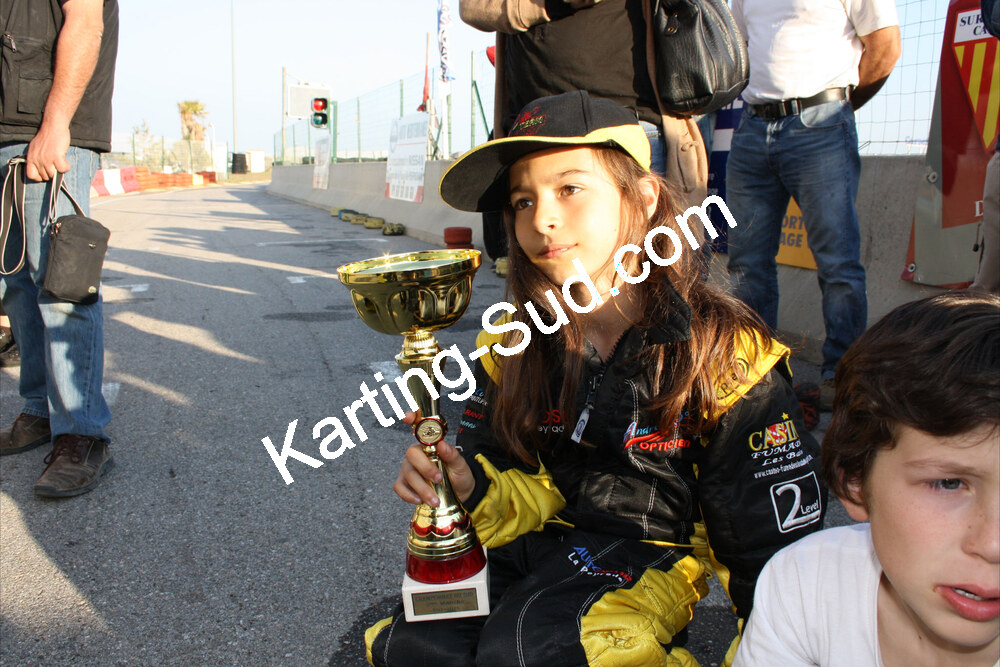 25/03/2012 : 2ème manche du Championnat du Sud 2012 à Rivesaltes – Podiums (Photos Henri-Jean Chastanet) 2012 — karting