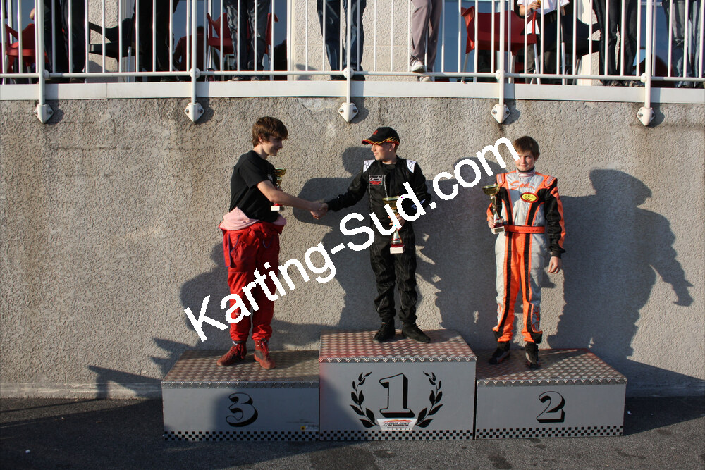 25/03/2012 : 2ème manche du Championnat du Sud 2012 à Rivesaltes – Podiums (Photos Henri-Jean Chastanet) 2012 — karting