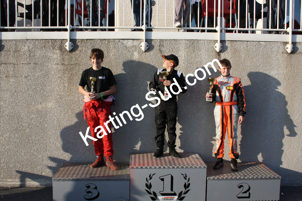 25/03/2012 : 2ème manche du Championnat du Sud 2012 à Rivesaltes – Podiums (Photos Henri-Jean Chastanet) 2012 — karting