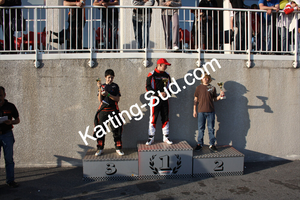 25/03/2012 : 2ème manche du Championnat du Sud 2012 à Rivesaltes – Podiums (Photos Henri-Jean Chastanet) 2012 — karting