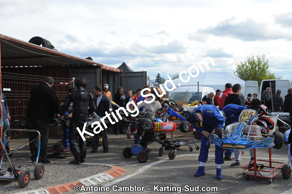 15/04/2012 : 3ème manche du Championnat du Sud 2012 à Carcassonne(Photos Antoine Camblor) 2012 — karting