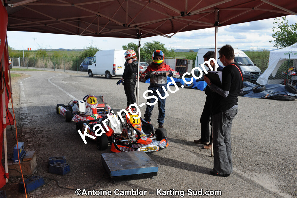 15/04/2012 : 3ème manche du Championnat du Sud 2012 à Carcassonne(Photos Antoine Camblor) 2012 — karting