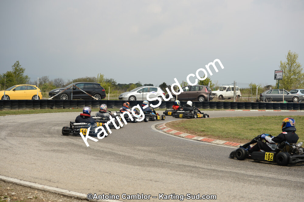 15/04/2012 : 3ème manche du Championnat du Sud 2012 à Carcassonne(Photos Antoine Camblor) 2012 — karting