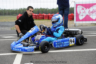 Adrien RENAUDIN — 29/07/2012 : Championnat de France Minime / Cadet / Nationale 2012 à Escource (Photos Patrick Lascombes) 2012 — karting
