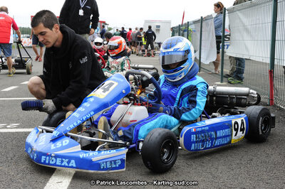 Adrien RENAUDIN — 29/07/2012 : Championnat de France Minime / Cadet / Nationale 2012 à Escource (Photos Patrick Lascombes) 2012 — karting