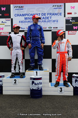 29/07/2012 : Championnat de France Minime / Cadet / Nationale 2012 à Escource (Photos Patrick Lascombes) 2012 — karting
