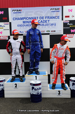 29/07/2012 : Championnat de France Minime / Cadet / Nationale 2012 à Escource (Photos Patrick Lascombes) 2012 — karting