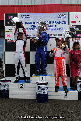 29/07/2012 : Championnat de France Minime / Cadet / Nationale 2012 à Escource (Photos Patrick Lascombes) 2012 — karting
