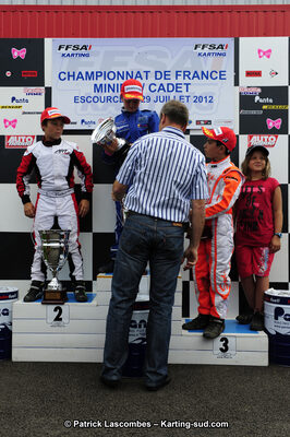 29/07/2012 : Championnat de France Minime / Cadet / Nationale 2012 à Escource (Photos Patrick Lascombes) 2012 — karting