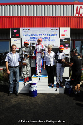 29/07/2012 : Championnat de France Minime / Cadet / Nationale 2012 à Escource (Photos Patrick Lascombes) 2012 — karting