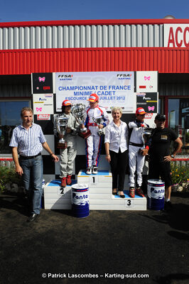 29/07/2012 : Championnat de France Minime / Cadet / Nationale 2012 à Escource (Photos Patrick Lascombes) 2012 — karting