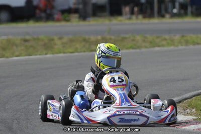 Théo POURCHAIRE — 29/07/2012 : Championnat de France Minime / Cadet / Nationale 2012 à Escource (Photos Patrick Lascombes) 2012 — karting
